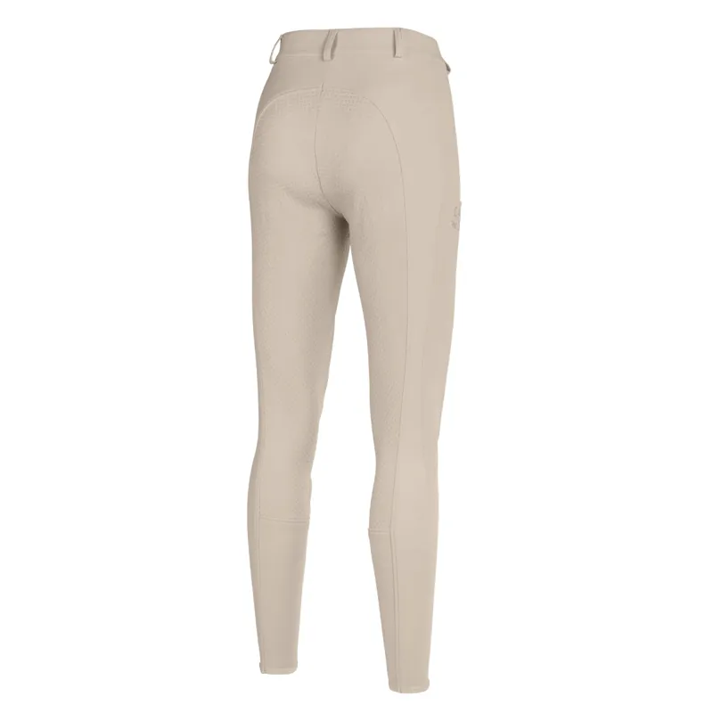 Pikeur Vally Ladies Full Grip Competition Breeches - Vanilla Cream-1